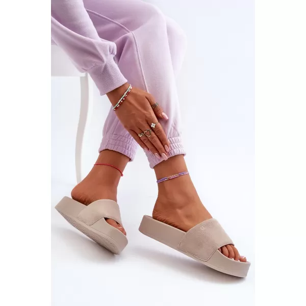  Dámské boty BIG STAR NN274A671 BEIGE 