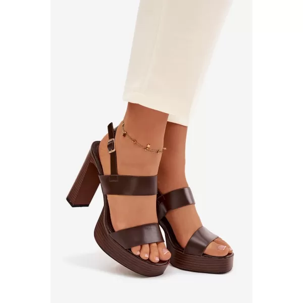  Dámské sandály BOTO HANELIA 41462 BROWN 