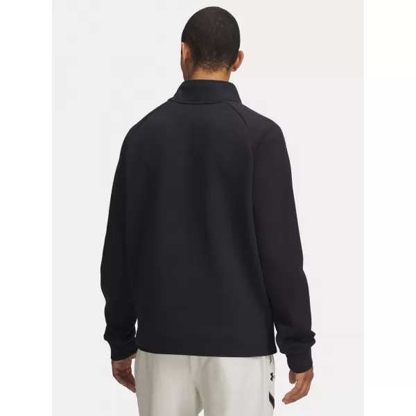  Pánská mikina UNDER ARMOUR UNSTOPPABLE FLC HALF ZIP 6003868-001 ČERNÁ 