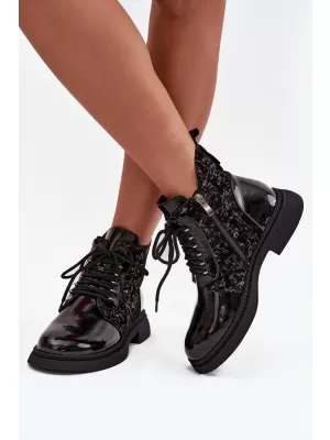 Dámské boty D&A CR52-613 BLACK