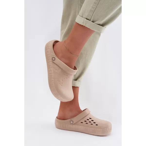  Dámské nazouváky BIG STAR TT274A083 BEIGE 