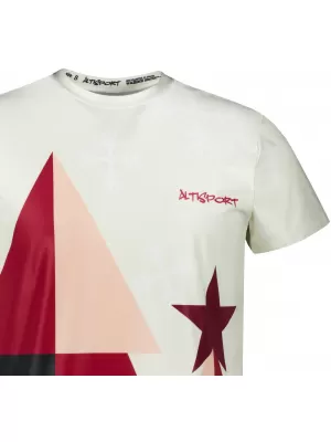 Pánské vánoční triko premium ALTISPORT VOJ/ALMVN11TR06 KRÉMOVÁ
