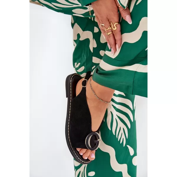  Dámské sandály BOTO KV27-053 35820 BLACK 