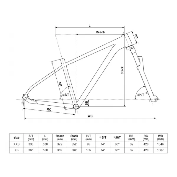  MTB kolo KELLYS Spider X40 XXS 26 STEEL BLUE 