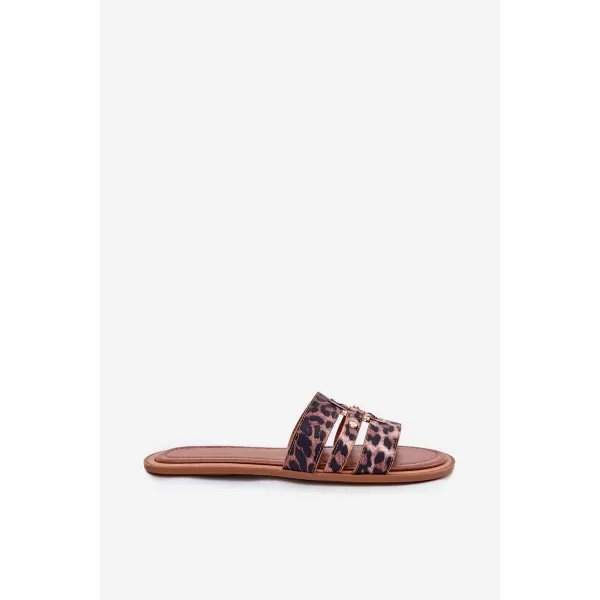  Dámské pantofle BOTO NOROTI 37941 LEOPARD 