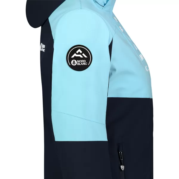  Dámská lyžařská bunda NORDBLANC LILT NBWJL8302 MODRÁ 