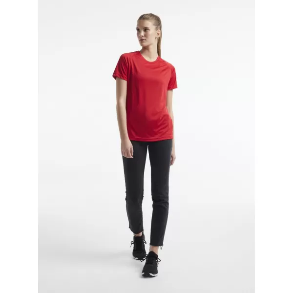  Dámské sportovní tričko CRAFT Corp. CORE Unify Training Tee W JASNĚ ČERVENÁ 