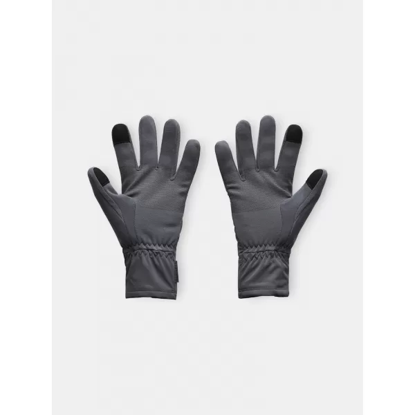  Pánské rukavice UNDER ARMOUR M'S STORM FLEECE GLOVES 6000391-025 ŠEDÁ 