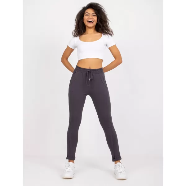  Dámské tepláky BASIC FEEL GOOD RV-DR-3589.10X GRAPHITE 