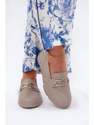 Dámské mokasíny VINCEZA 88007 BEIGE