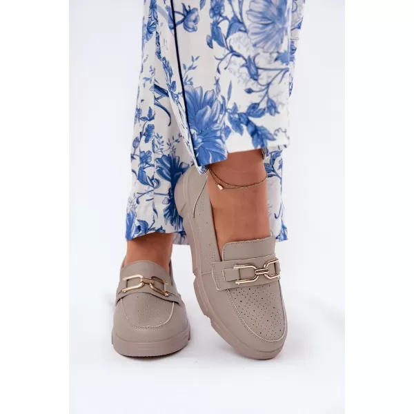  Dámské mokasíny VINCEZA 88007 BEIGE 