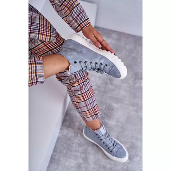  Dámské tenisky BIG STAR EE274115 LIGHT BLUE 
