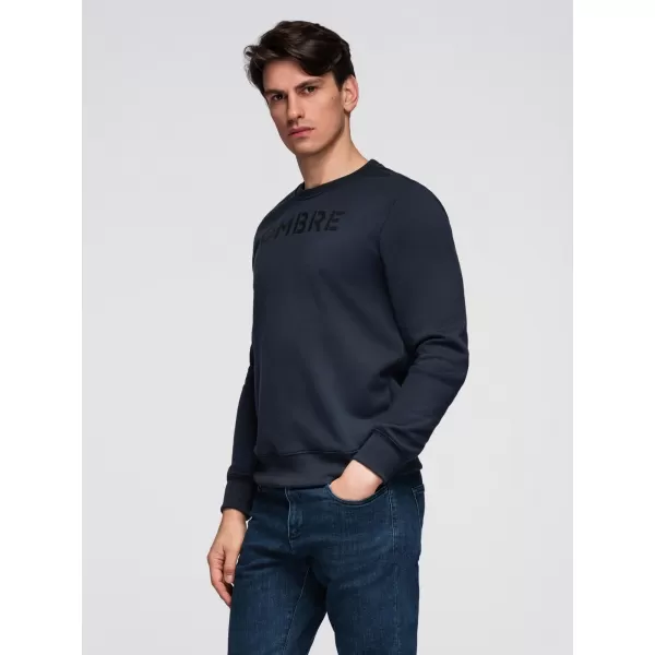  Pánská mikina OMBRE B1711 NAVY BLUE 