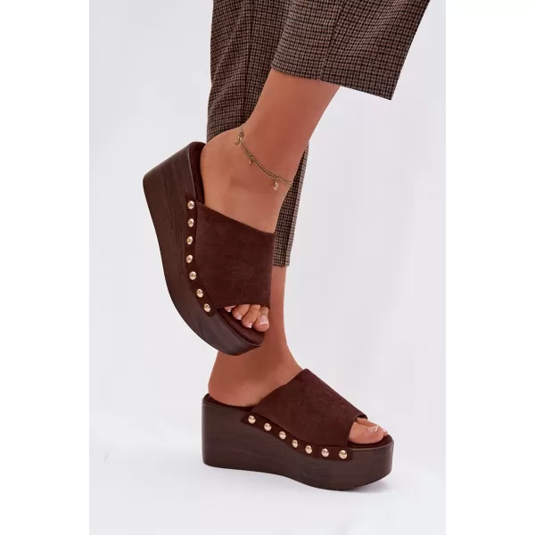  Dámské sandály BOTO HELIVINA 41630 BROWN 