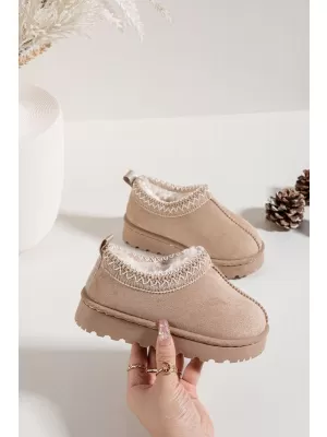 Dětské sněhule BOTO PRINA 39508 BEIGE