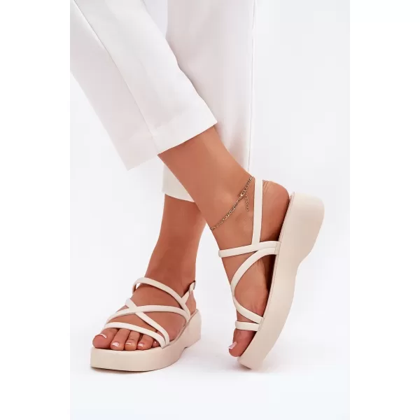  Dámské sandály BOTO CIVARA 38254 BEIGE 