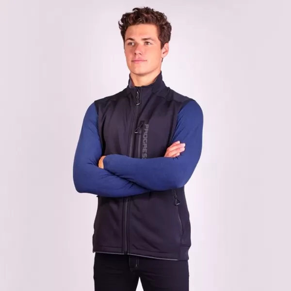  Pánská vesta PROGRESS HUNTER VEST ČERNÁ 
