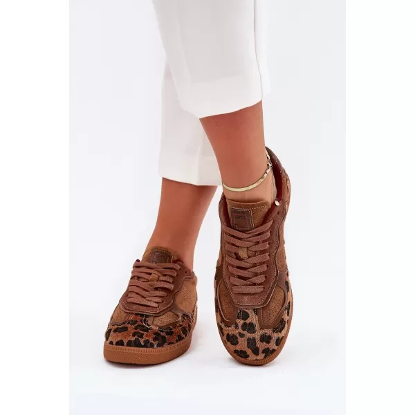  Dámské tenisky LOPEZ JUST DARE SS2D4017 BROWN/BEIGE 