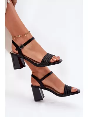 Dámské sandály VINCEZA 62228 BLACK