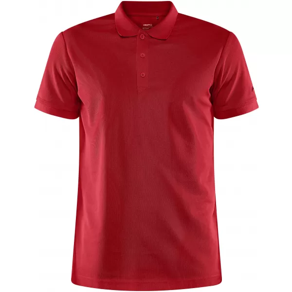  Pánské sportovní polo CRAFT Corp. CORE Unify Polo Shirt M JASNĚ ČERVENÁ 