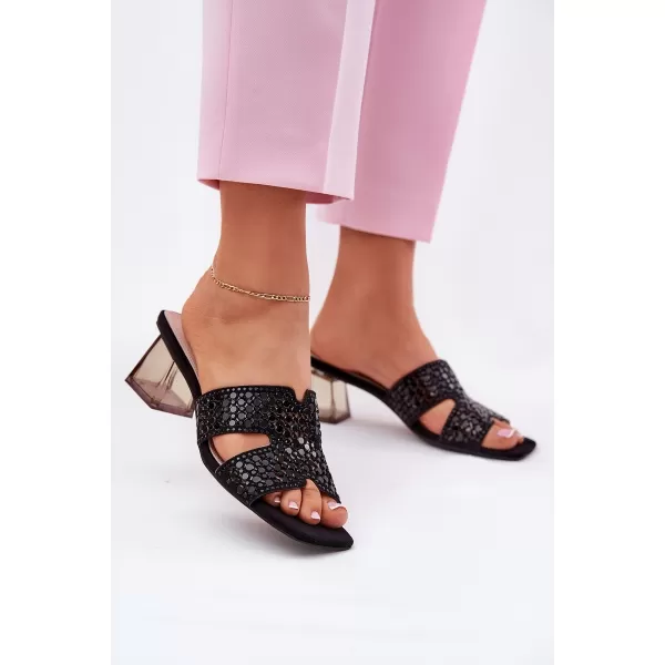 Dámské pantofle VINCEZA 62230 BLACK 