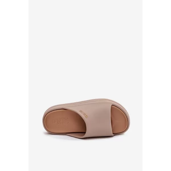  Dámské pantofle BIG STAR SS274424 BEIGE 