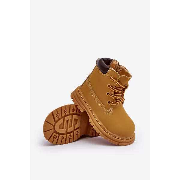  Dětské boty BOTO BANSI 28484 KHAKI 