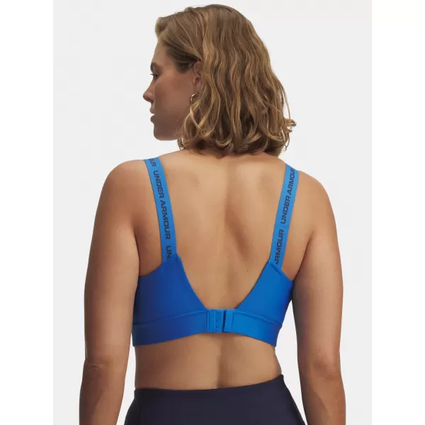  Dámská podprsenka UNDER ARMOUR UA INFINITY MID 2.0 BRA 1384123-402 MODRÁ 
