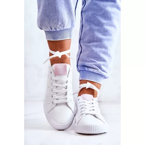  Dámské tenisky BIG STAR HH274073 WHITE/PINK 
