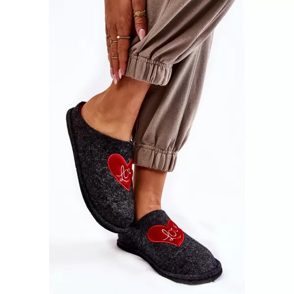  Dámské pantofle BIG STAR KK276019 BALCK/RED 