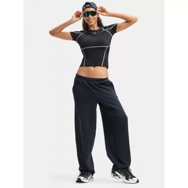  Dámské triko UNDER ARMOUR HEATGEAR ELITE SS 6015368-008 ČERNÁ 