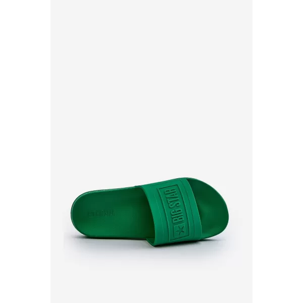  Pánské žabky BIG STAR NN174650 GREEN 