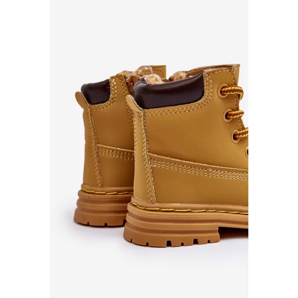  Dětské boty BOTO BANSI 28484 KHAKI 