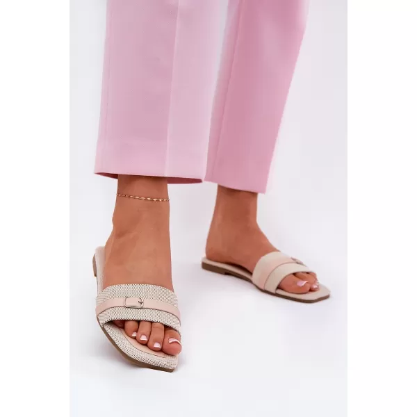  Dámské pantofle BOTO ZILINA 36376 BEIGE 