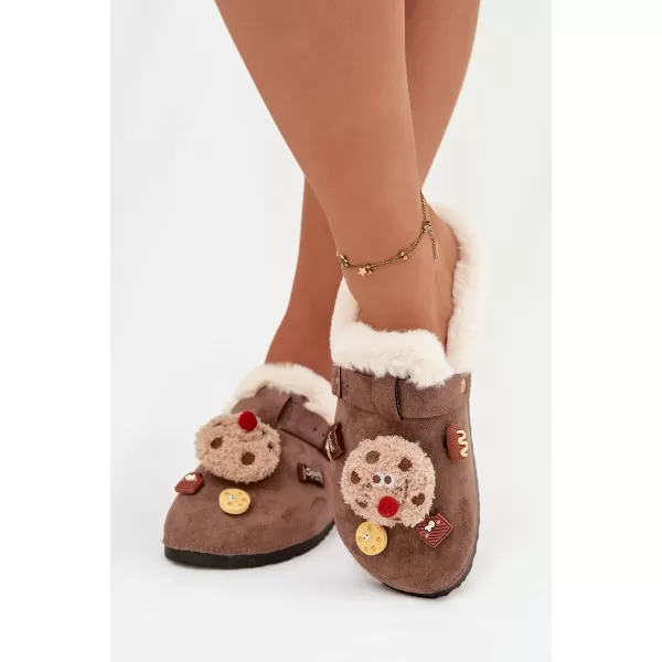  Dámské pantofle BOTO THALORA 40800 BROWN 