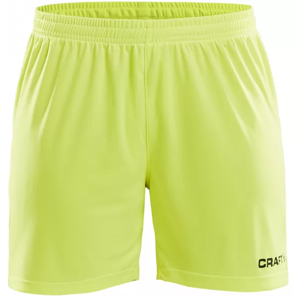  Dámské brankářské šortky CRAFT TW Squad Go GK Shorts W FLUO 