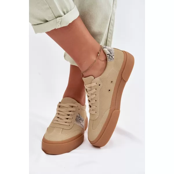  Dámské tenisky BIG STAR TT274298 BEIGE 