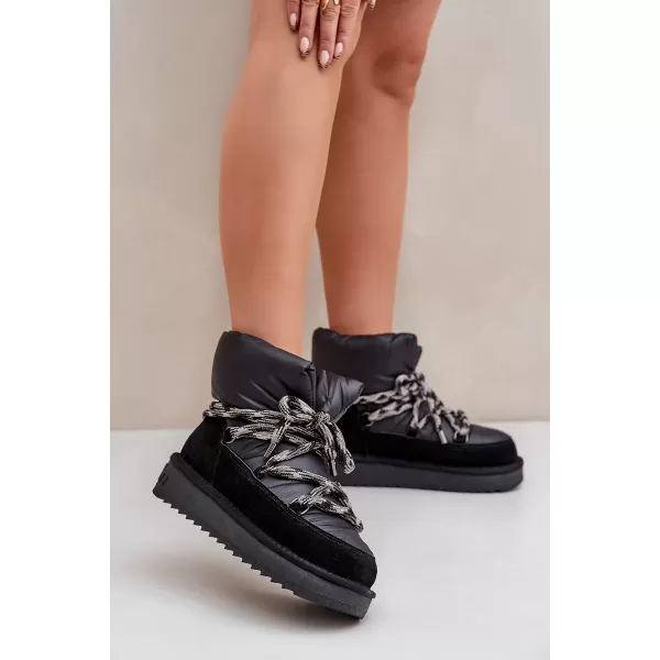 Dámské sněhule D.FRANKLIN DFSH375003 BLACK 