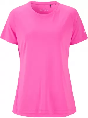 Dámské sportovní tričko CRAFT Corp. CORE Unify Training Tee W MAGENTA