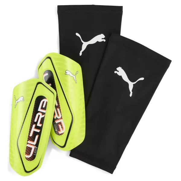  Chrániče PUMA ULTRA LIGHT SLEEVE 030989_07 YELLOW ALERT/PUMA BLACK 