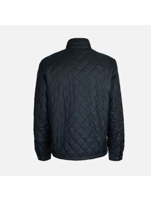 Pánská bunda GEOX BARBERIGO G014357 TMAVĚ MODRÁ