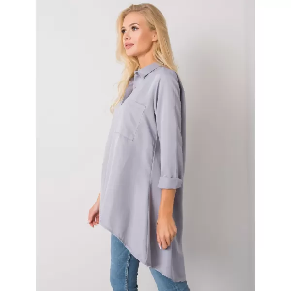  Dámská košile EX MODA EM-KS-556-1.11 GRAY 