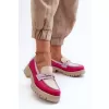 Dámské mokasíny ZAZOO 3475 BEIGE/FUSCHIA/LILA