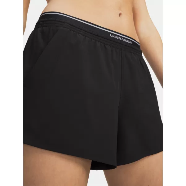  Dámské kraťasy UNDER ARMOUR VANISH WOVEN 3IN SHORTS 6009965-008 ČERNÁ 