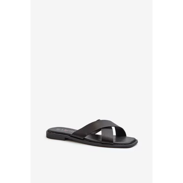  Dámské sandály S.BARSKI KV27-002 BLACK 