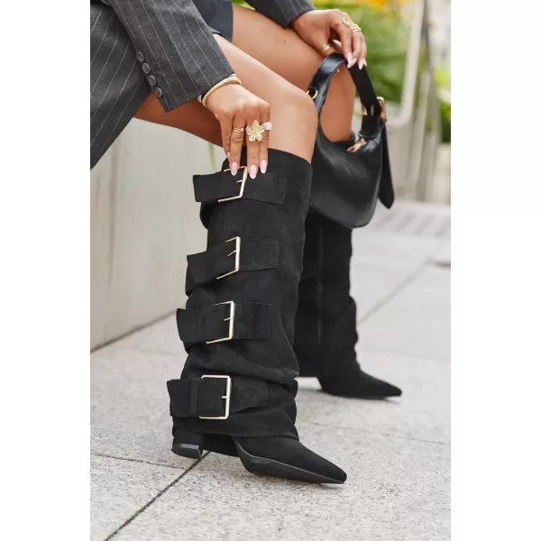  Dámské kozačky BOTO ISAVELLE 39162 BLACK 