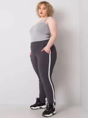 Dámské tepláky BASIC FEEL GOOD RV-DR-6643.95 GRAPHITE