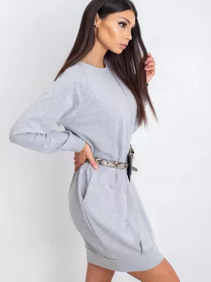 Dámské šaty BASIC FEEL GOOD RV-TU-5184.93P GRAY