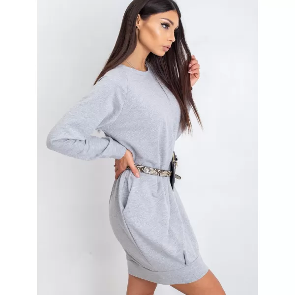  Dámské šaty BASIC FEEL GOOD RV-TU-5184.93P GRAY 