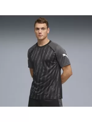 Pánské funkční triko PUMA INDIVIDUALLIGA GRAPH JERSEY 660578_03 PUMA BLACK/PUMA WHITE